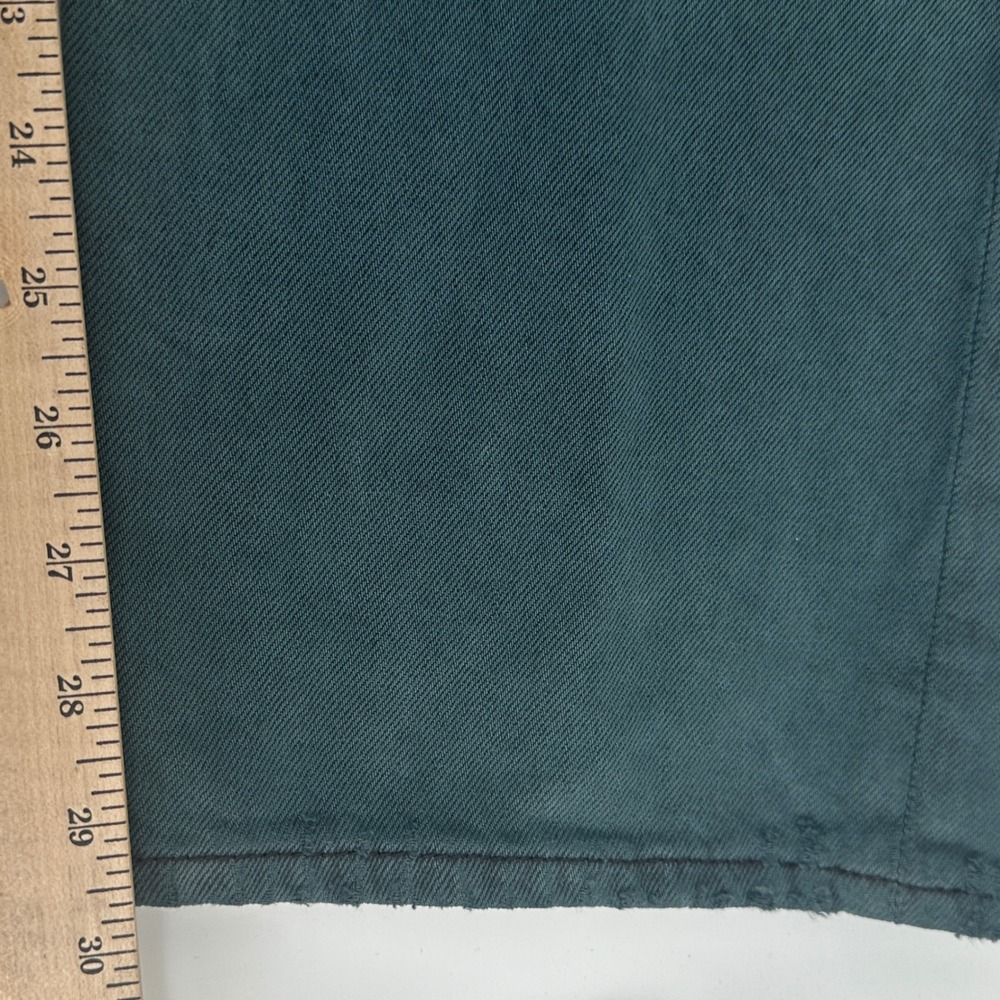 Levi's 501 Jeans‎ Men 38x30 Teal Green Solid Straight Fit Irregular NWOT - Picture 5 of 10